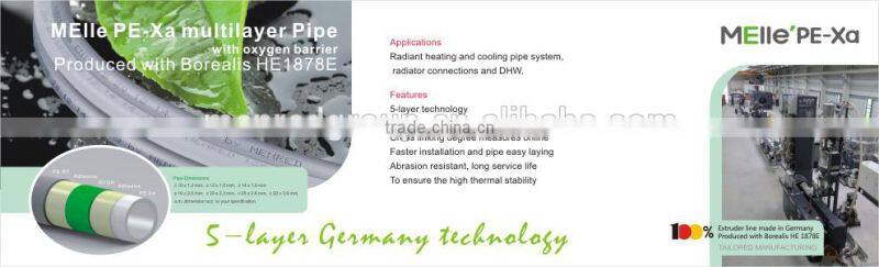 MElle PE-Xa multilayer pipe