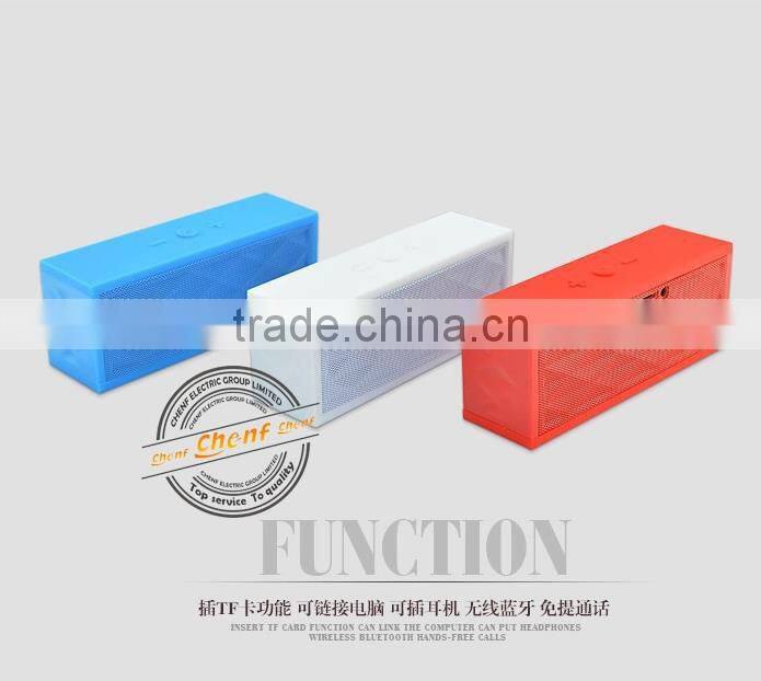 CE Approval Portable Hifi Bluetooth Speaker For Car and Home with High Quality