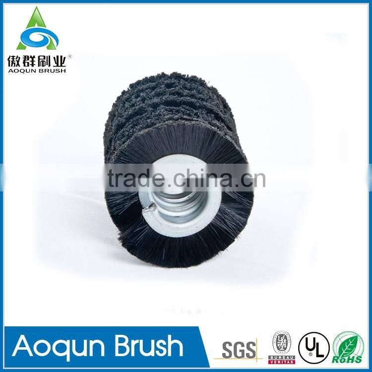 High Capacity Food Processing Machine Fruit Cleaning Roller Brush