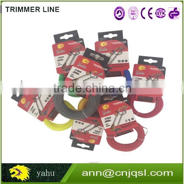 Yiwu factory produce professional round shape star1.6mm trimmer line professional grade