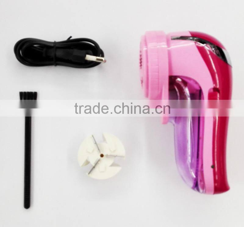 NK-7799 Fabric Fuzz dust Remover Newest Portable Hair Ball Trimmer Sweater Clothes Shaver Pill battery electric clothes brush