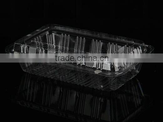 transparent sushi take out container without lock