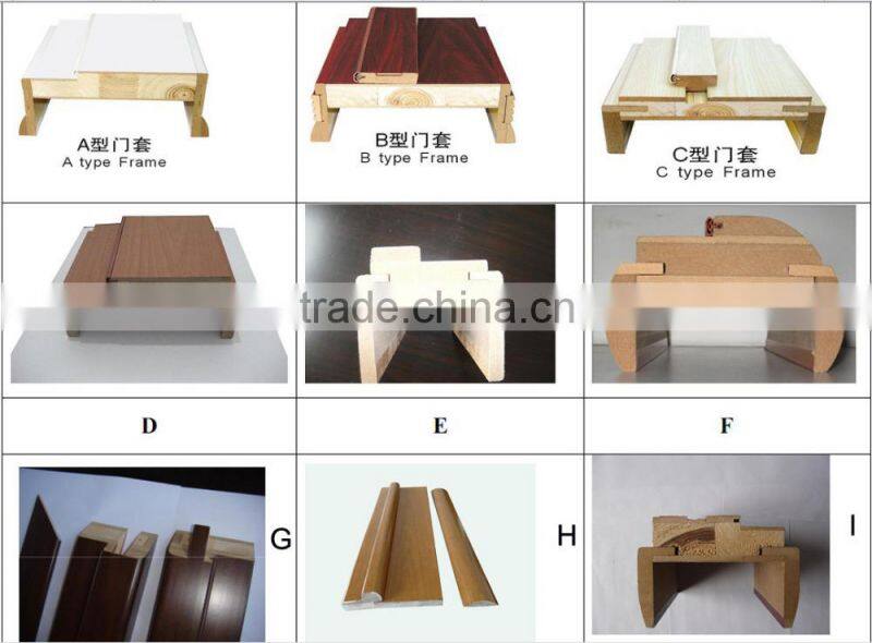 Swing Sliding Inward veneer Painting Wooden Door Exterior Door Xupai Doors Manufacturer with SONCAP Certificater