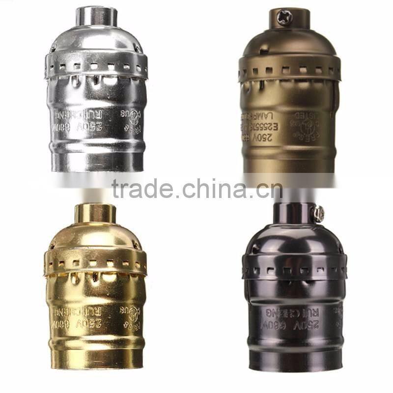 E27 Vintage Lamp Base Holder Pendant Bulb DIY Light Screw Socket