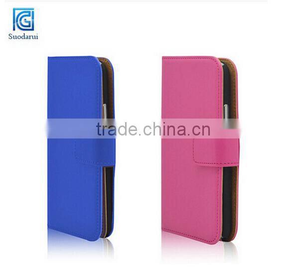 wallet leather flip case For HTC Desire 520 leather cover Best price