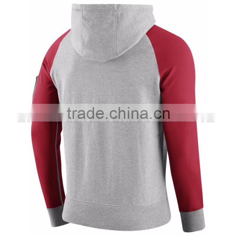 2016 Custom Wholesale Man Hoodie Cotton/Spandex Lightweight Hoodie