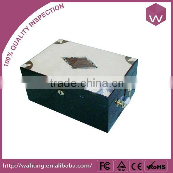 Customized Wooden Temperature Controlled Cigar Humidor Wh-3039