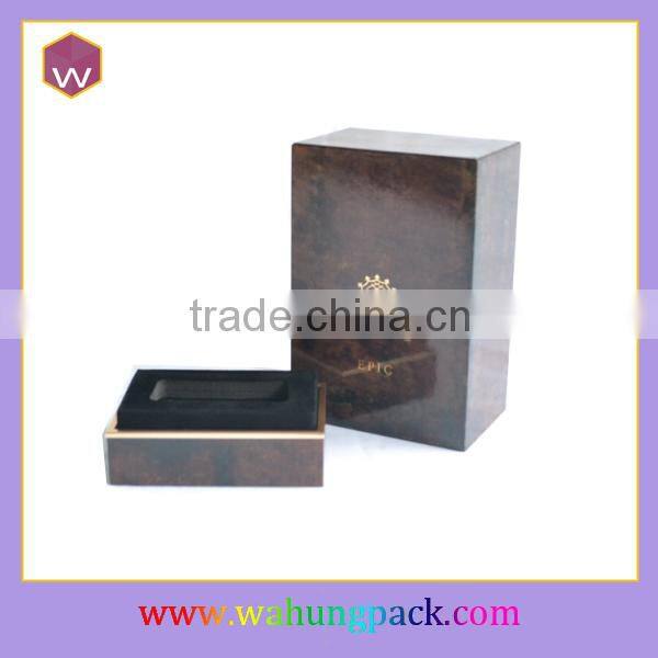 vintage man's wooden perfume accepted, brand box wholesale.
