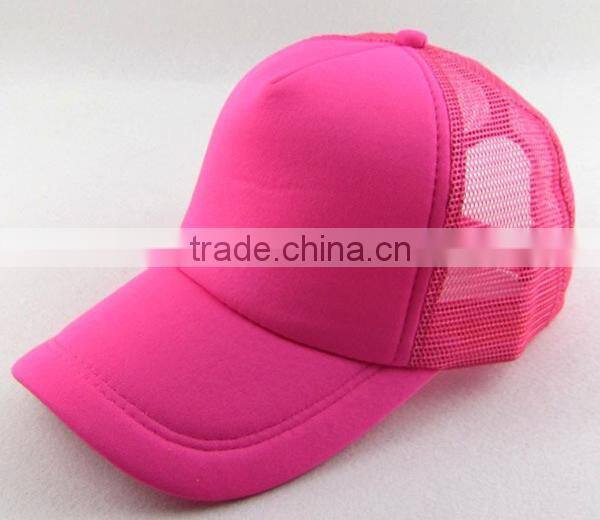 Sublimation Black White Foam Mesh Trucker Cap