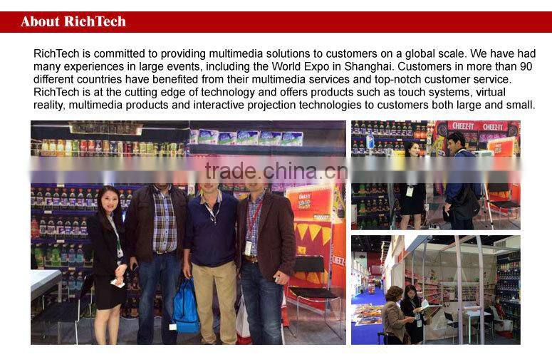 Rich Tech different size and color holographic foil rear projection film