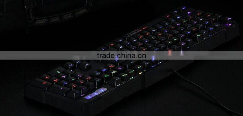 2015 newest Profession rgb backlight keyboard,gaming mechanical keyboard