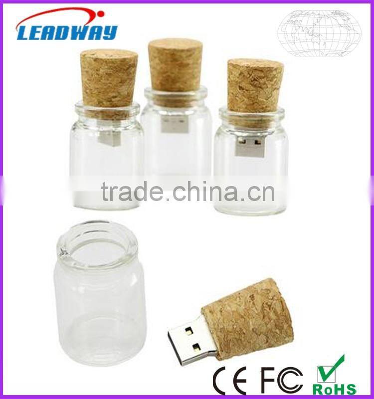 Drift bottle usb flash drives, bulk 8gb USB flash drives, best price USB