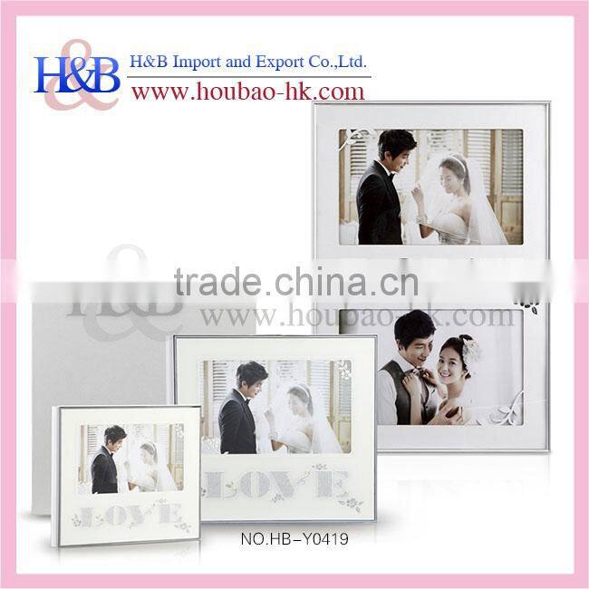 H&B White Romantic Slip In Wedding Photo Album 10x12 Photo Album