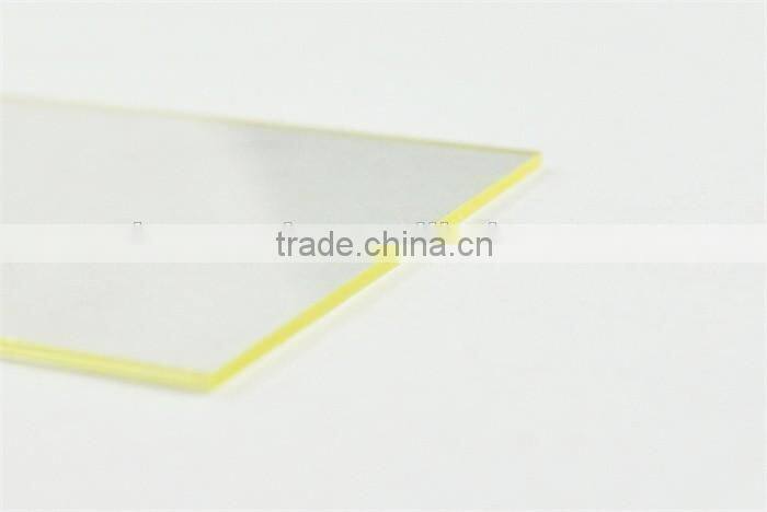 transparent welding mask glass specification