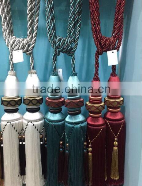 high quality decorative curtain tassel