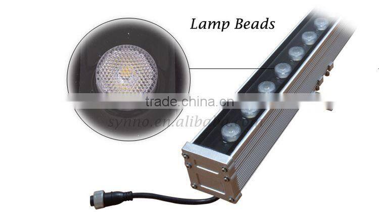 24x1W LED RGB wall washing led light LED wall wash down light IP65