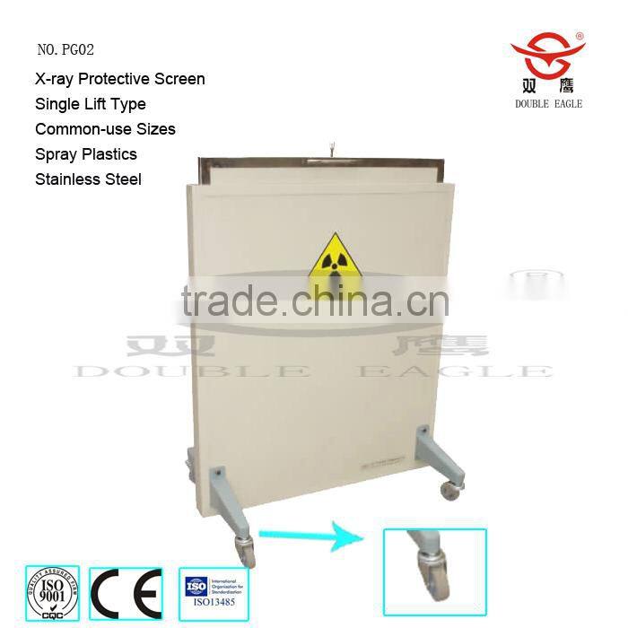 Mobile medical radiation protective x-ray lead sheilding