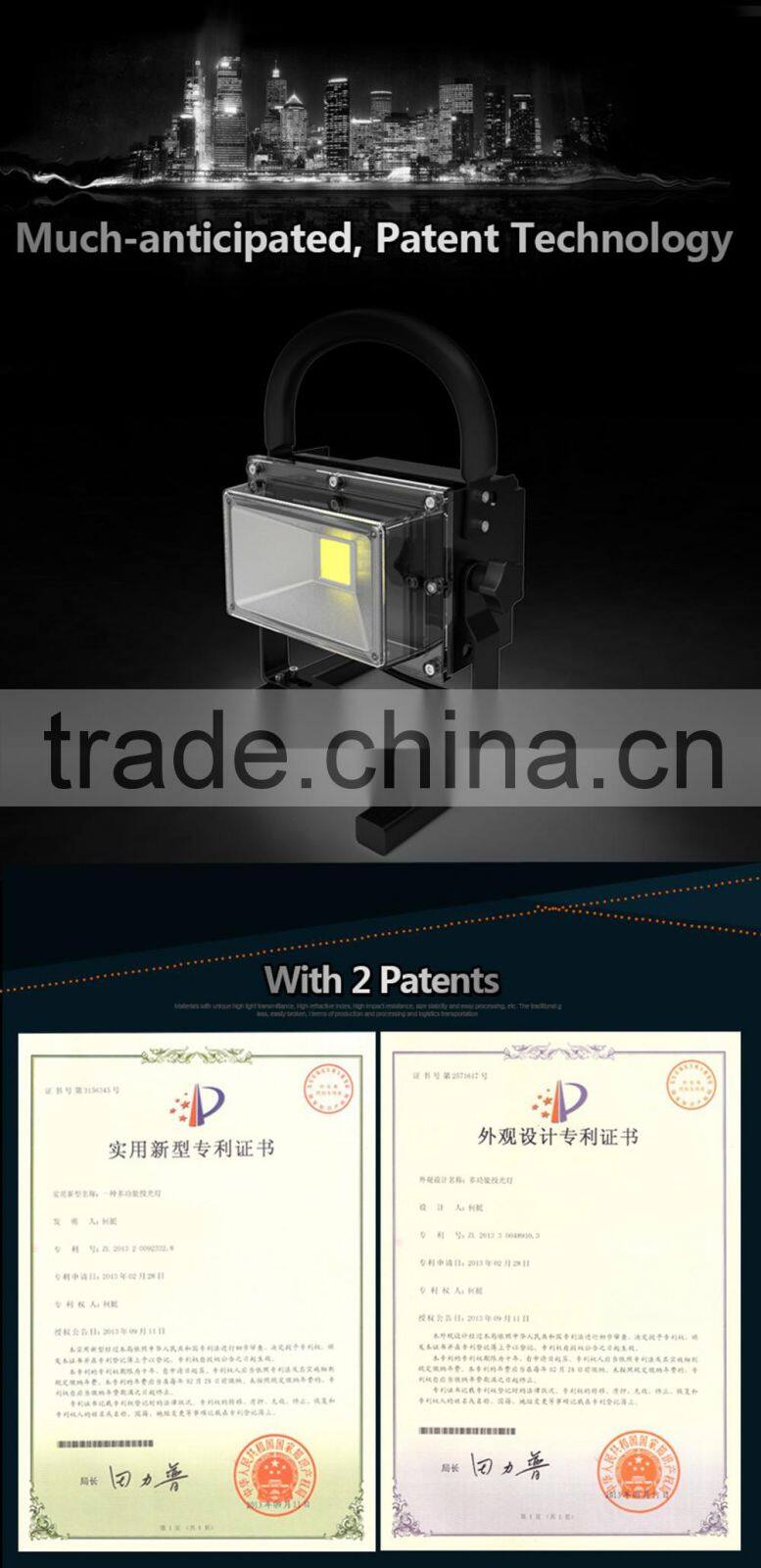 Outdoor Portable 30W 40W 50W Emergency IP65 Outdoor Waterproof LED Flood Light Work Lamp Lighting