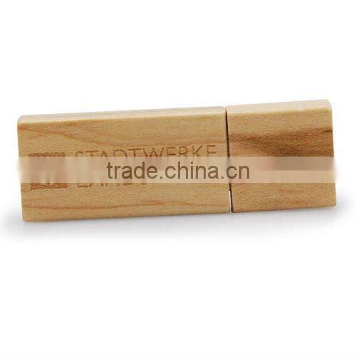 Christmas gift wood usb pendrive 8gb real capacity
