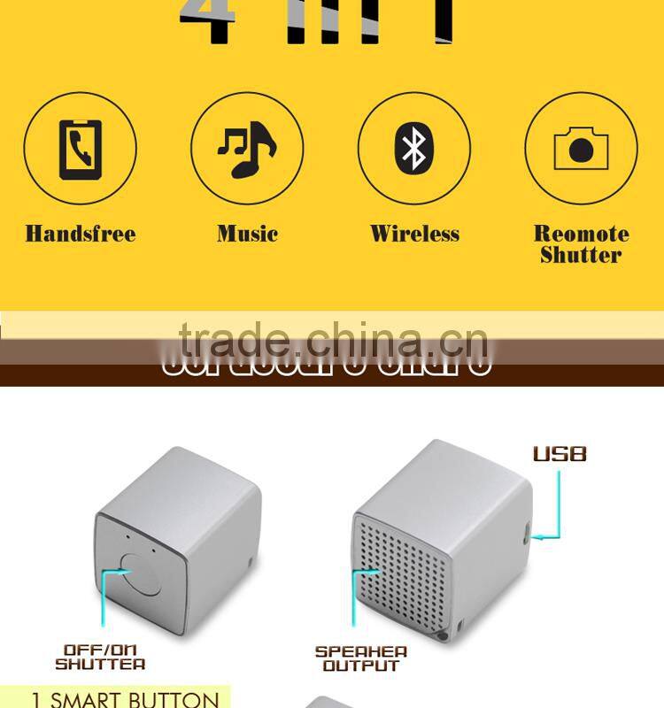 New portable high quality wireless speaker, amazing mini bluetooth speaker with logo