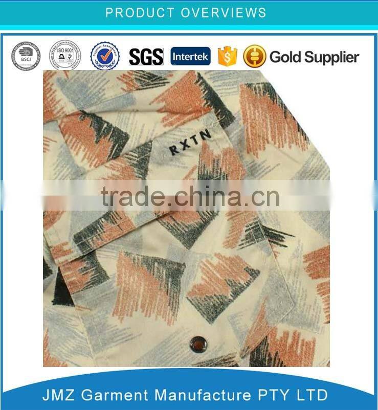 Wholesale polyester man board short print beach shorts China factory