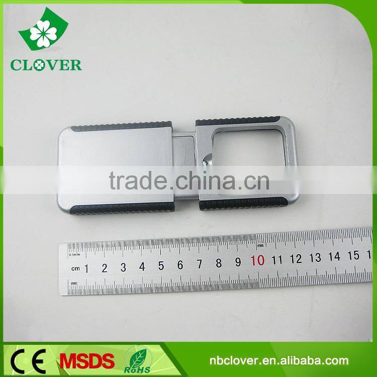 Plastic magnifier portable magnifying glass with light