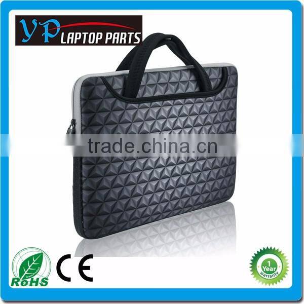 2016 new stylish colorful 15.6 inch Canvas Laptop Bag with handle and shoulder straps neoprene special laptop bag for macbook