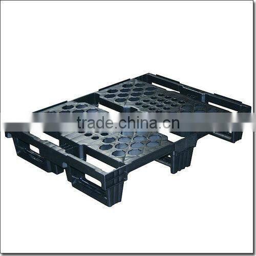 High quality 4 way grid nine feet plastic pallet mould supplier