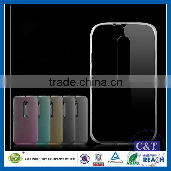 C&T SoftGel Flexible TPU Case Cover for New Motorola Moto G X