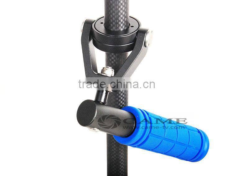 S60C 60CM Portable Mini Carbon Fiber Steadycam Camera Stabilizer Handheld