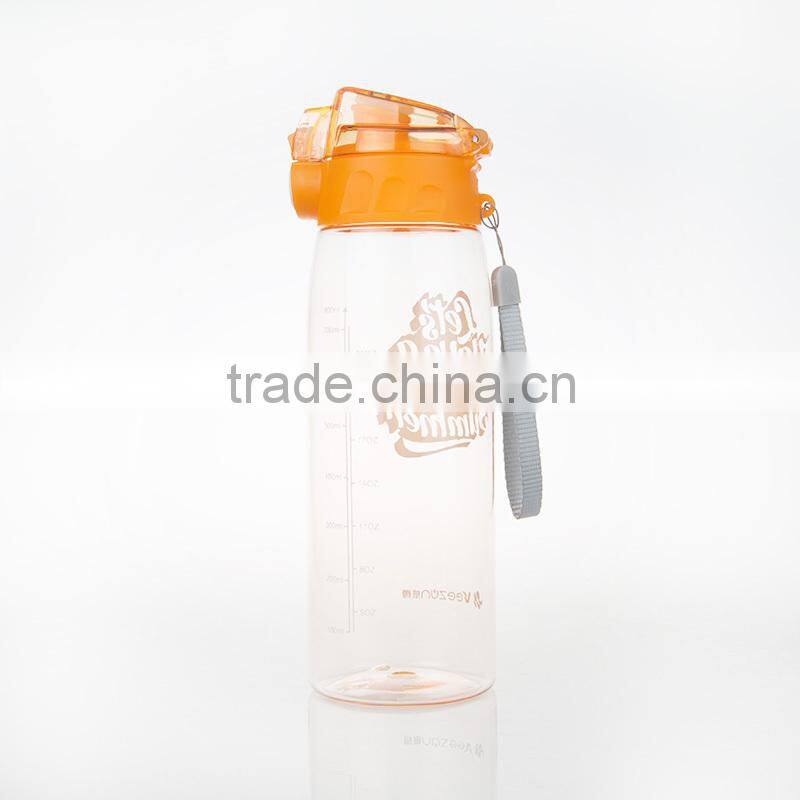 FDA CE certification safety promotion plastic water bottle for gift