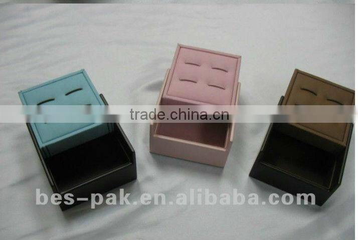 Kinds of colour for wooden cufflink box