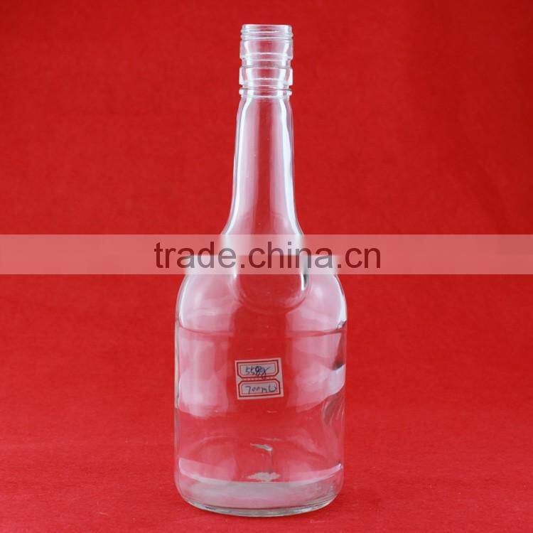 New design glass bottle glass beverage bottle wholesale brand your own vodka