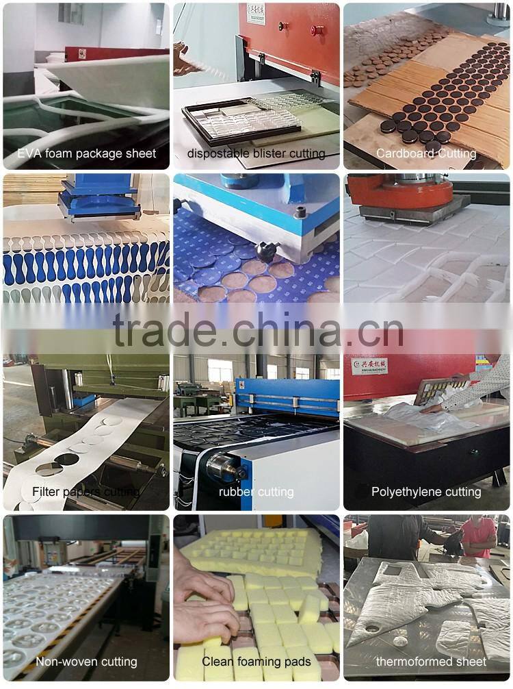 precision four-column hydraulic index tab die cutting machine