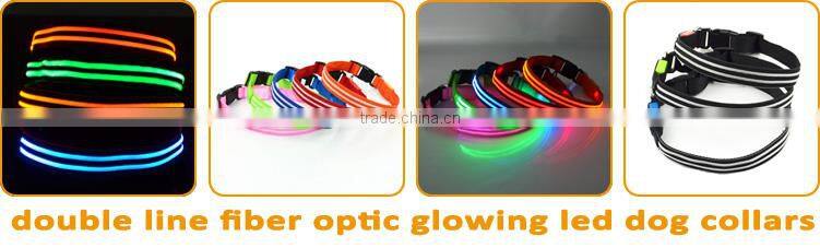 Innovative USB Rechargeable Promotional Dog Items LED Flashing Collar