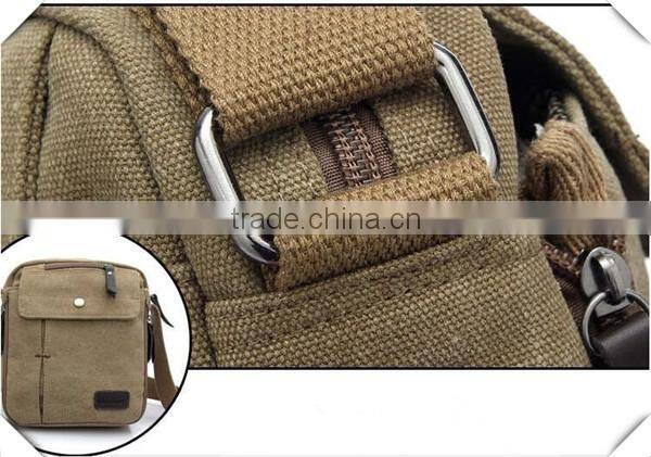 Classic Messenger Bag - Vintage Canvas Shoulder Bag for All-Purpose Use