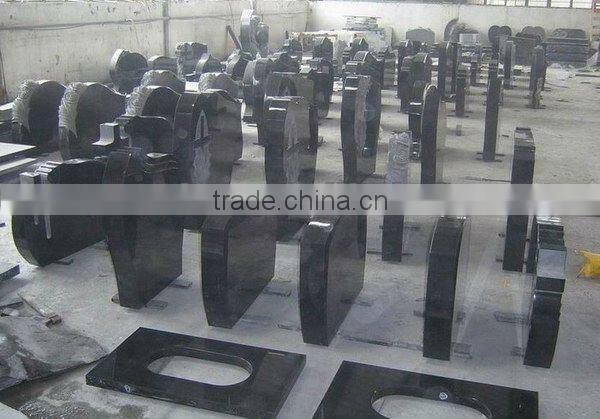 Shanxi Black granite tombstone
