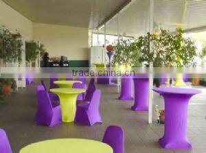 Spandex table cloth for wedding factory sell