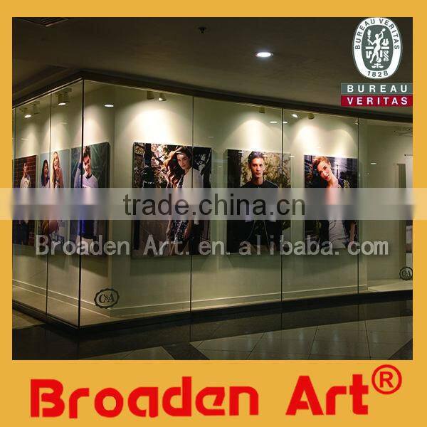 outdoor banner stand Ganglong backlit vinyl