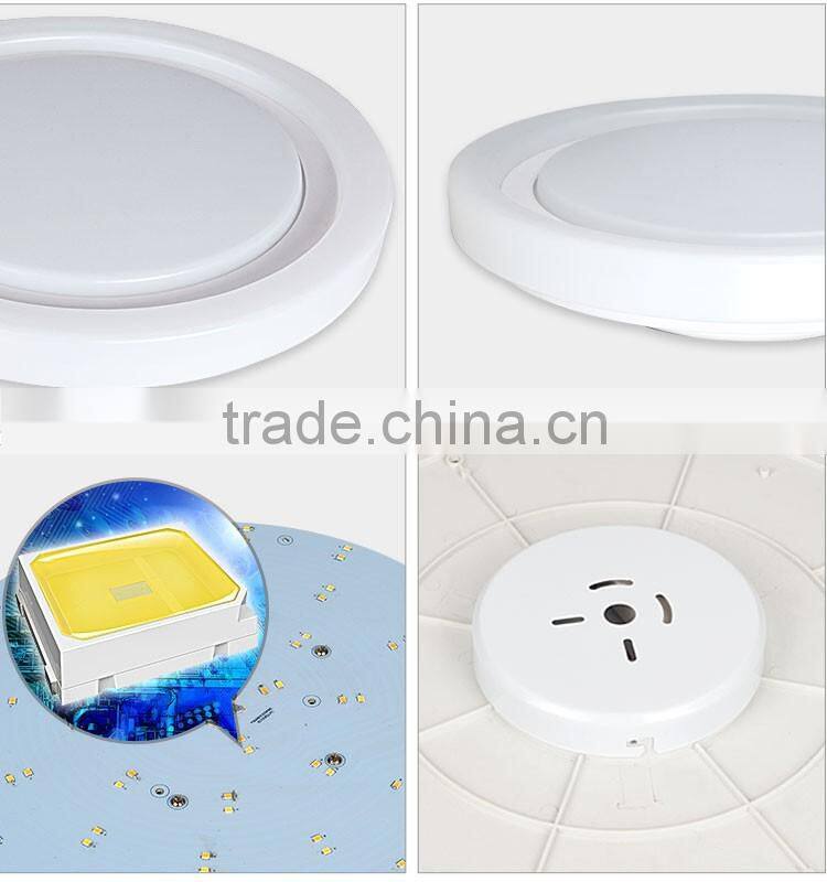 22W Dimmable RGB Single CCT LED Ceiling Light with Remote for Home