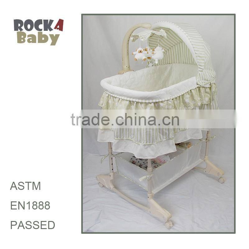 4 in 1 Baby sleep cradle bassinet cotton baby basket