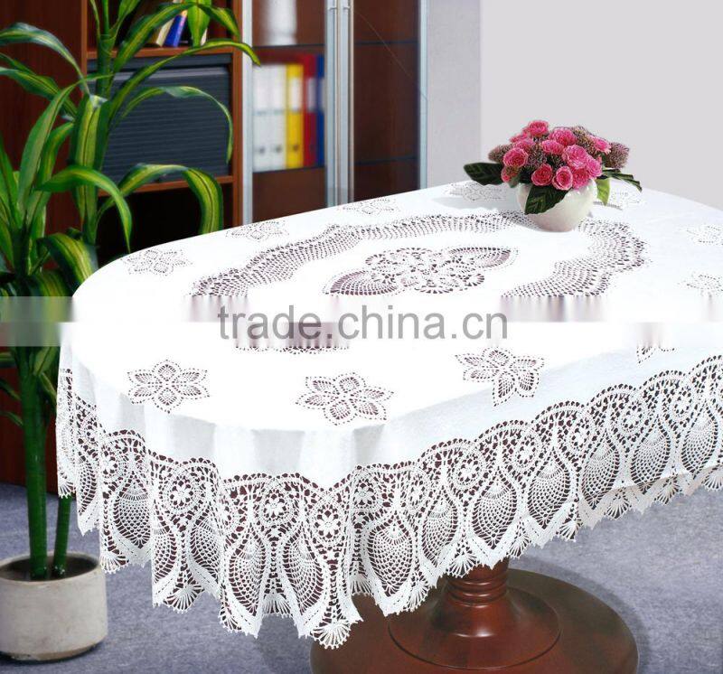 CROCHET VINYL TABLE CLOTH - ZT-318 150*225CM