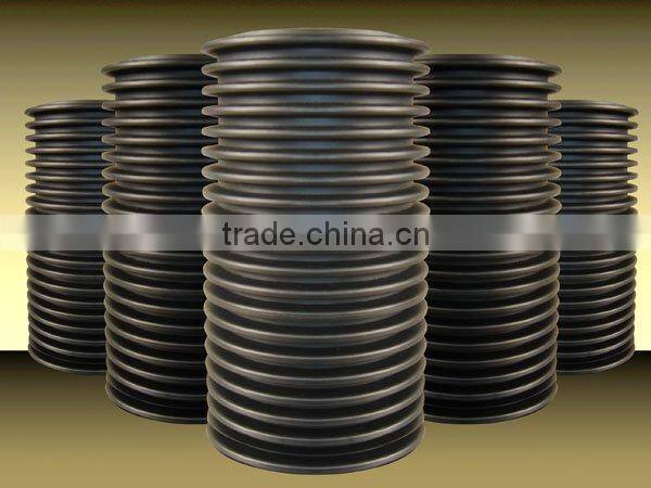 Super fine process PE double wall corrugated pipe extrusion line/production line/making machine