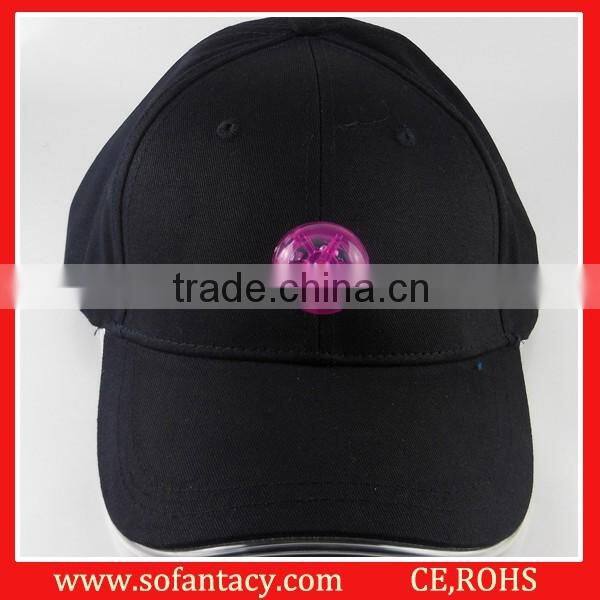 Best quality Custom LED Hat and LED Cap , LED Baseball caps with lights