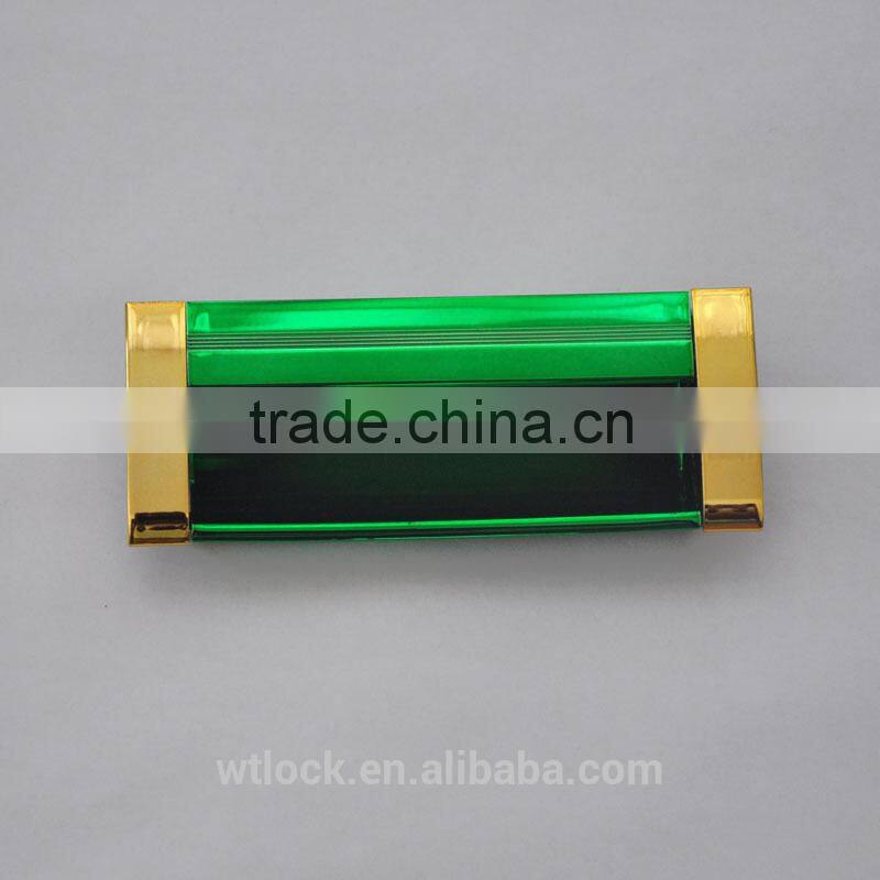 Good appearance UV Vacuum plated handle for file cabinet /locker/wardrobe/drawer