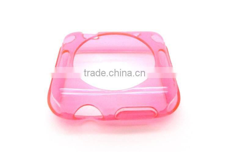 New Replacement eco-friendly phone durable clear tpu case for apple watch