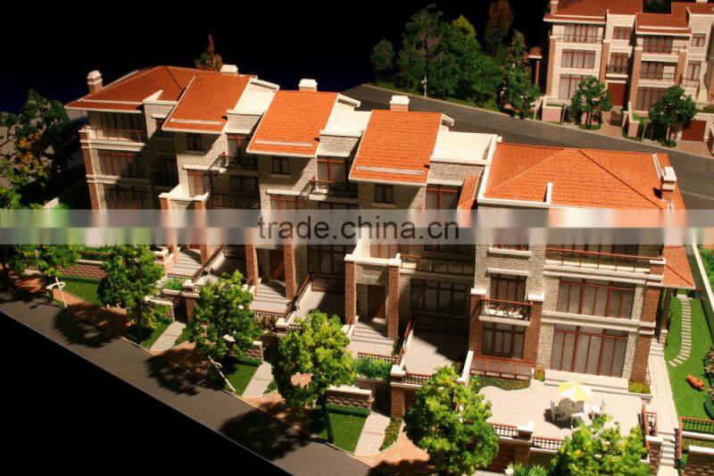 Custom villa building model/architectural model builder