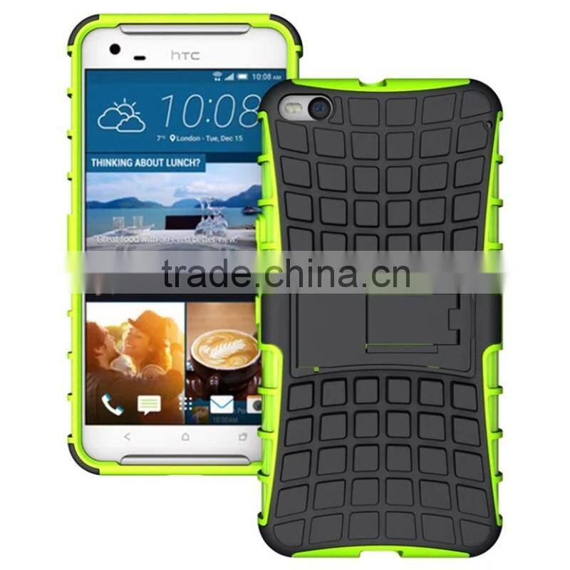 Hot Selling Hybrid Phone Case for HTC X9 Kickstand Case with Paypal Payment