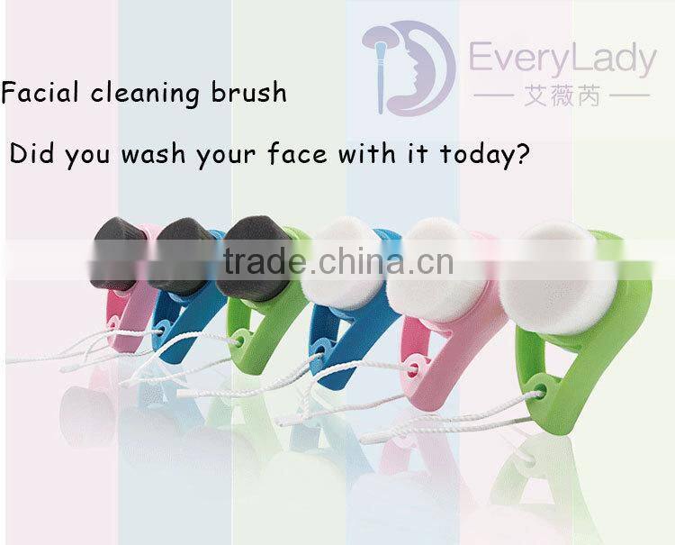New style and colorful facial cleaning brush for skin care