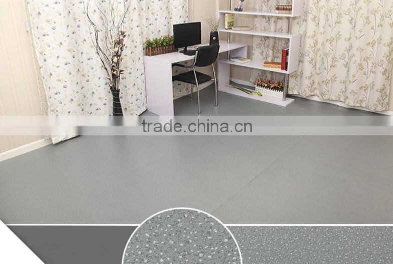 Soundproof easy clean commercial pvc dense floor